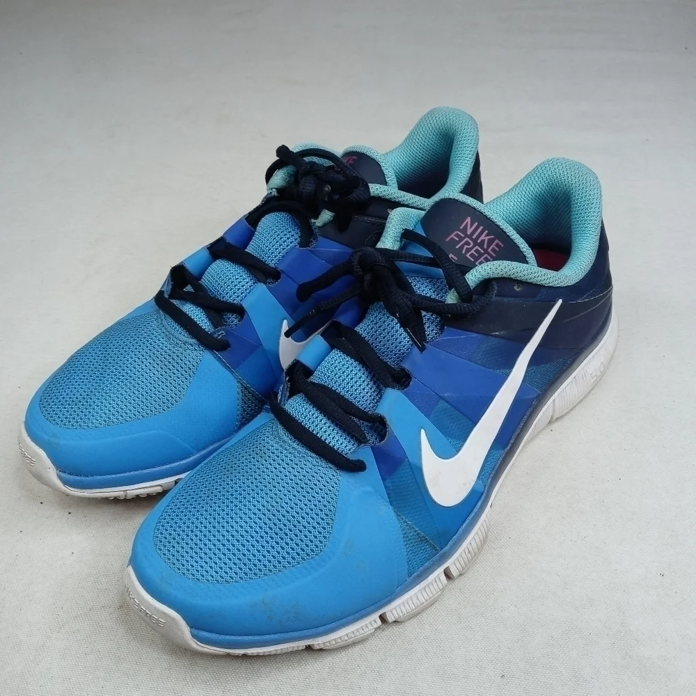 Nike Free Trainer 5.0 Men's 8.5 M Running Shoes Bl